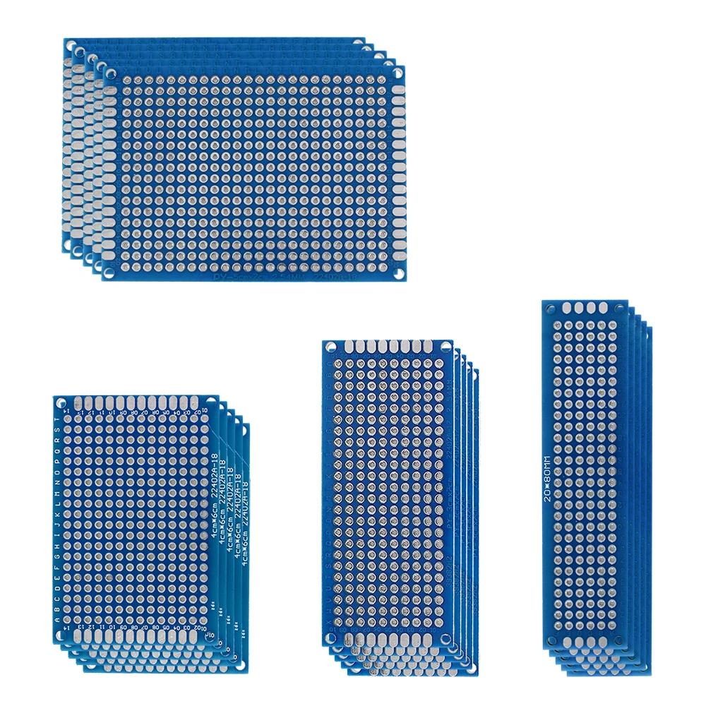  PCB ŰƮ  극庸,  PCB   Ÿ ȸ , DIY, 2x8, 3x7, 4x6, 5x7cm, Ʈ  20 